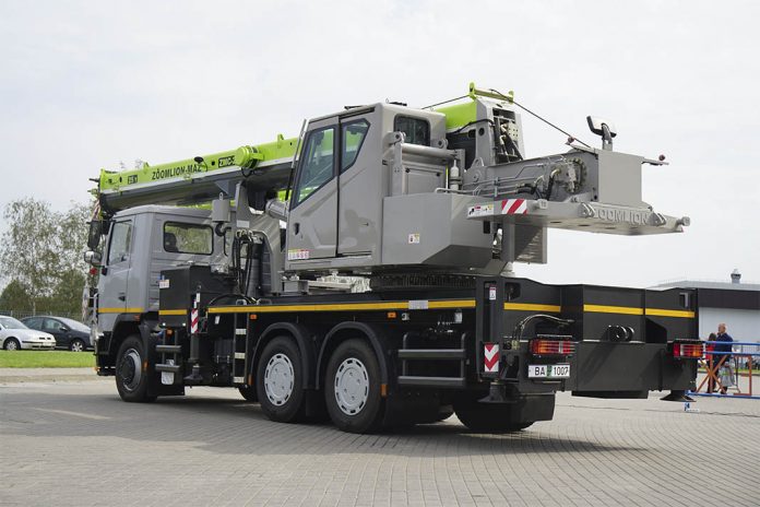 Стреловой автокран ZMC-25-1С Zoomlion МАЗ