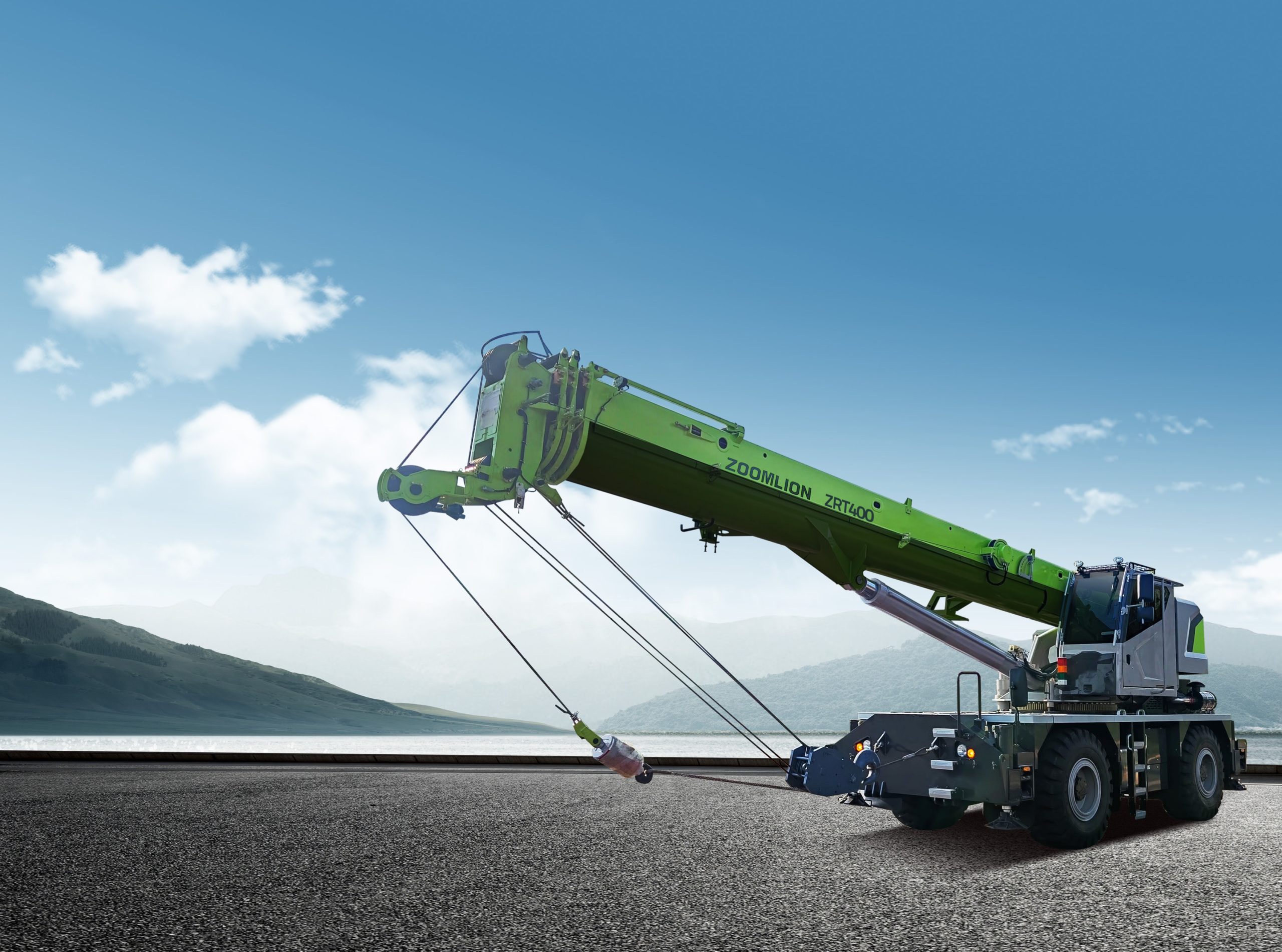 Кран стреловой самоходный Zoomlion ZRT400