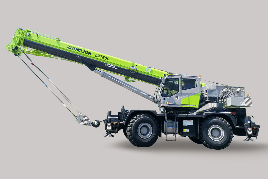 Кран стреловой самоходный ZRT600