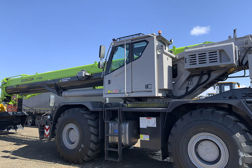 Кран вездеход ZRT850