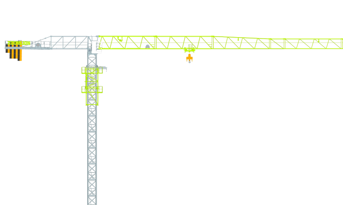 WA6013-6-8 башенный кран